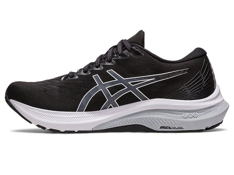 Women's Asics Gt-2000 11 Running Shoes Black/White Canada | CA3390-124