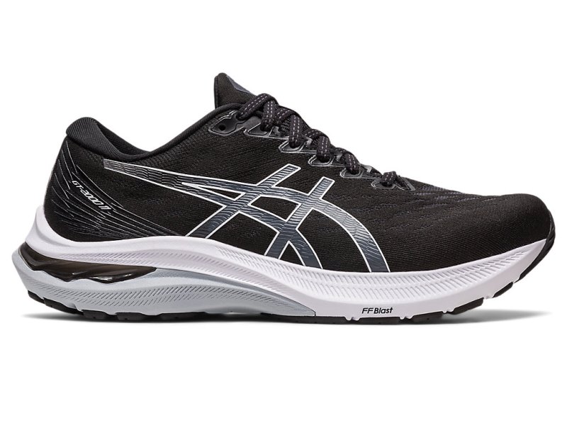 Women\'s Asics Gt-2000 11 Running Shoes Black/White Canada | CA3390-124