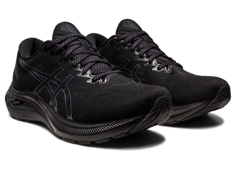 Women's Asics Gt-2000 11 Running Shoes Black/Black Canada | CA6279-659