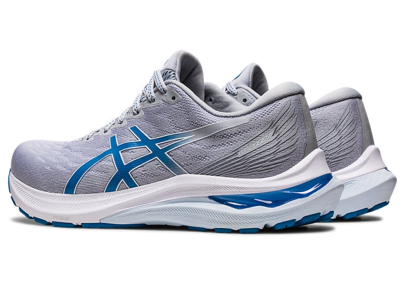 Women's Asics Gt-2000 11 Running Shoes Piedmont Grey/Reborn Blue Canada | CA2491-392