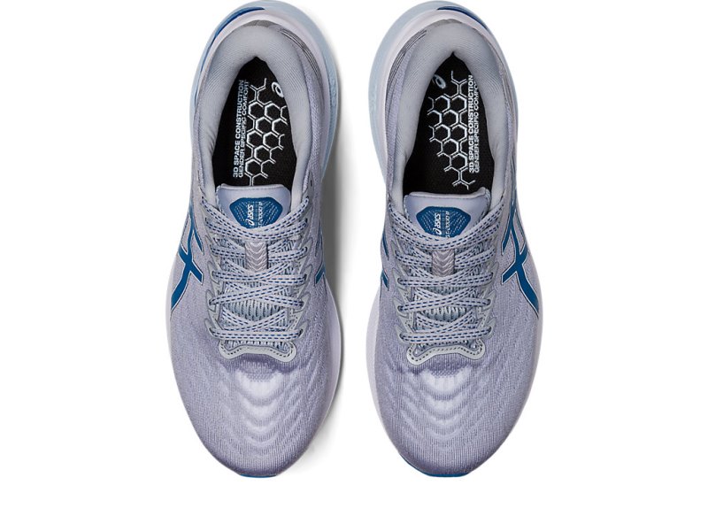 Women's Asics Gt-2000 11 Running Shoes Piedmont Grey/Reborn Blue Canada | CA4267-678