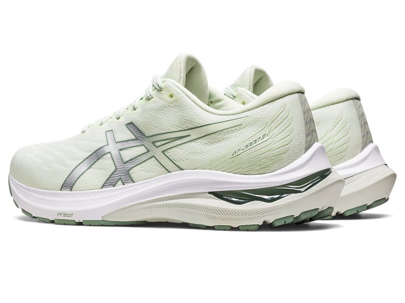 Women's Asics Gt-2000 11 Running Shoes Whisper Green/Pure Silver Canada | CA8801-080