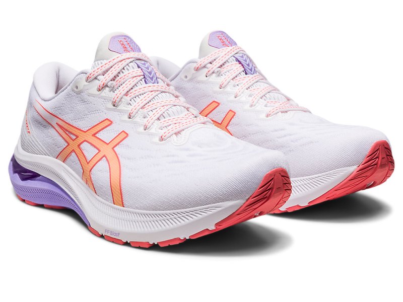 Women's Asics Gt-2000 11 Running Shoes White/Summer Dune Canada | CA8923-964