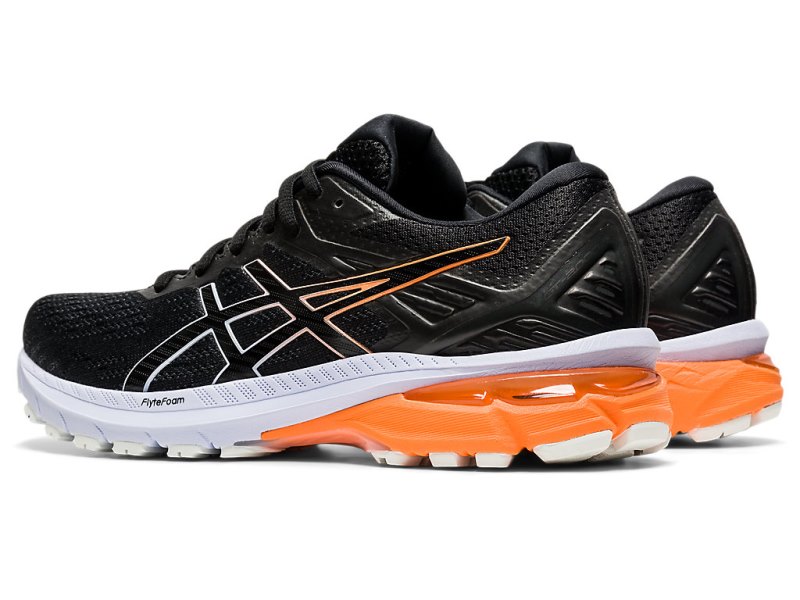 Women's Asics Gt-2000 9 (D) Running Shoes Black/Lilac Opal Canada | CA0275-889