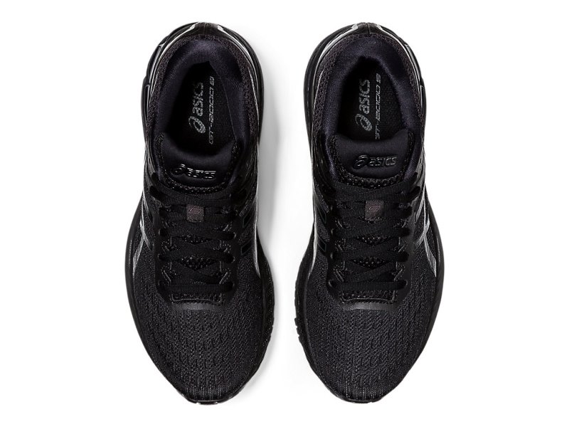 Women's Asics Gt-2000 9 Running Shoes Black/Black Canada | CA7238-042