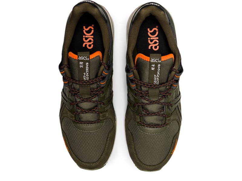 Women's Asics Gt-II RE Sneakers Olive Canvas/Habanero Canada | CA7425-242