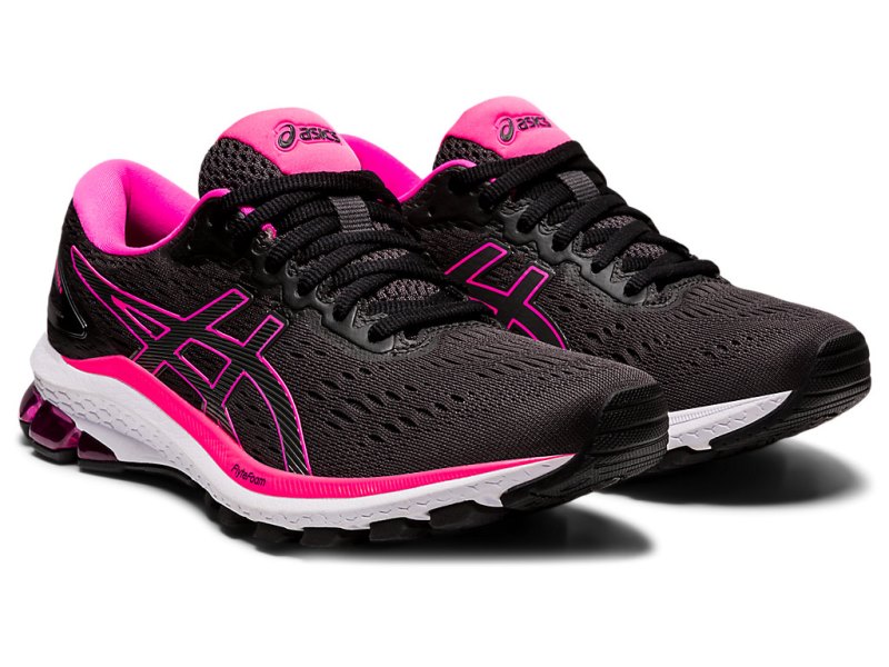 Women's Asics Gt-xpress 2 Running Shoes Graphite Grey/Hot Pink Canada | CA1626-282