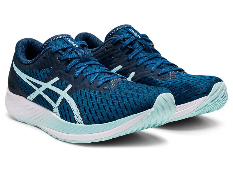 Women's Asics Hyper Speed Running Shoes Mako Blue/Clear Blue Canada | CA5593-726