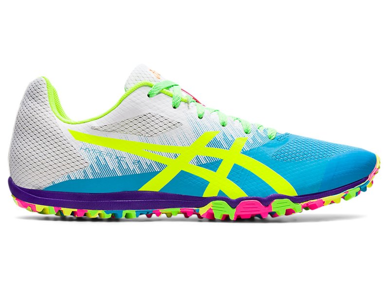 Women\'s Asics Hyper XC 2 Track & Field Shoes Digital Aqua/Safety Yellow Canada | CA5276-723