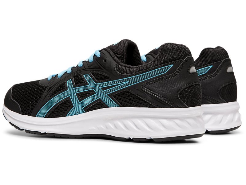 Women's Asics Jolt 2 (D) Running Shoes Black/Aquarium Canada | CA0906-694