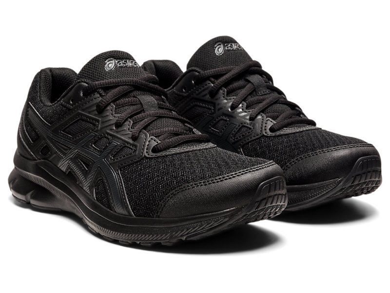 Women's Asics Jolt 3 (D) Running Shoes Black/Graphite Grey Canada | CA4587-924