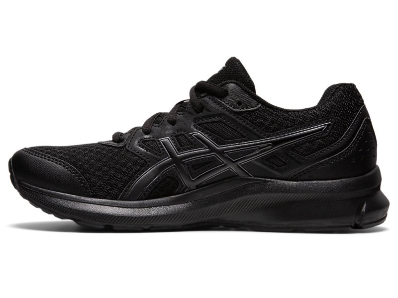 Women's Asics Jolt 3 (D) Running Shoes Black/Graphite Grey Canada | CA4587-924