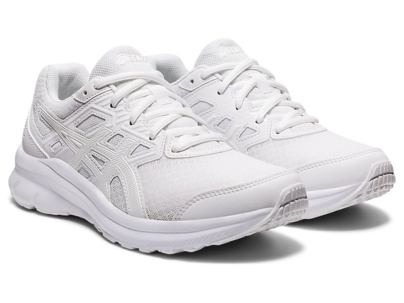 Women's Asics Jolt 3 (D) Running Shoes White/White Canada | CA3788-456