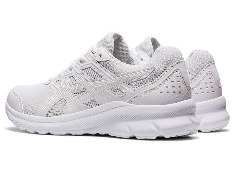 Women's Asics Jolt 3 (D) Running Shoes White/White Canada | CA3788-456