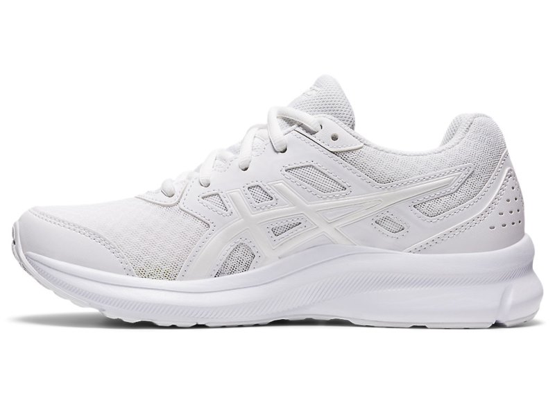 Women's Asics Jolt 3 (D) Running Shoes White/White Canada | CA3788-456