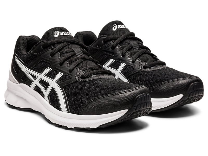 Women's Asics Jolt 3 Running Shoes Black/White Canada | CA1346-014