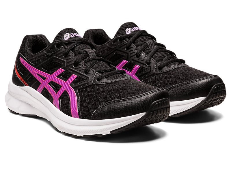 Women's Asics Jolt 3 Running Shoes Black/Orchid Canada | CA3449-734