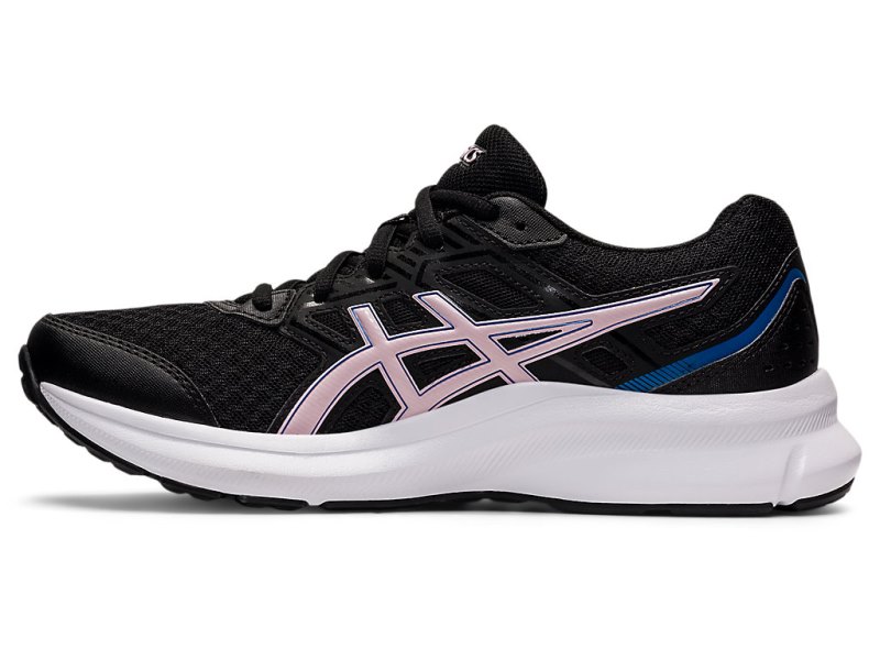 Women's Asics Jolt 3 Running Shoes Black/Barely Rose Canada | CA8272-719