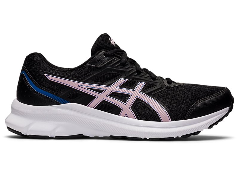 Women\'s Asics Jolt 3 Running Shoes Black/Barely Rose Canada | CA8272-719