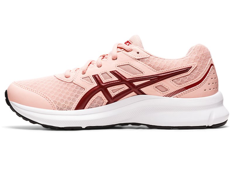 Women's Asics Jolt 3 Running Shoes Frosted Rose/Cranberry Canada | CA0222-793