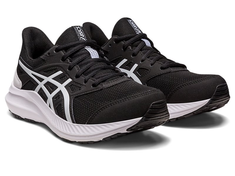 Women's Asics Jolt 4 Running Shoes Black/White Canada | CA6677-303