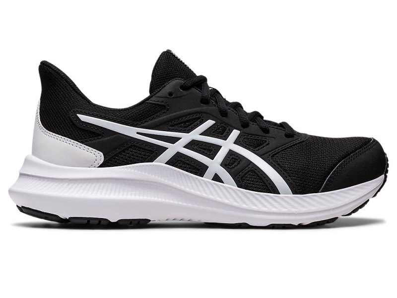 Women\'s Asics Jolt 4 Running Shoes Black/White Canada | CA6677-303