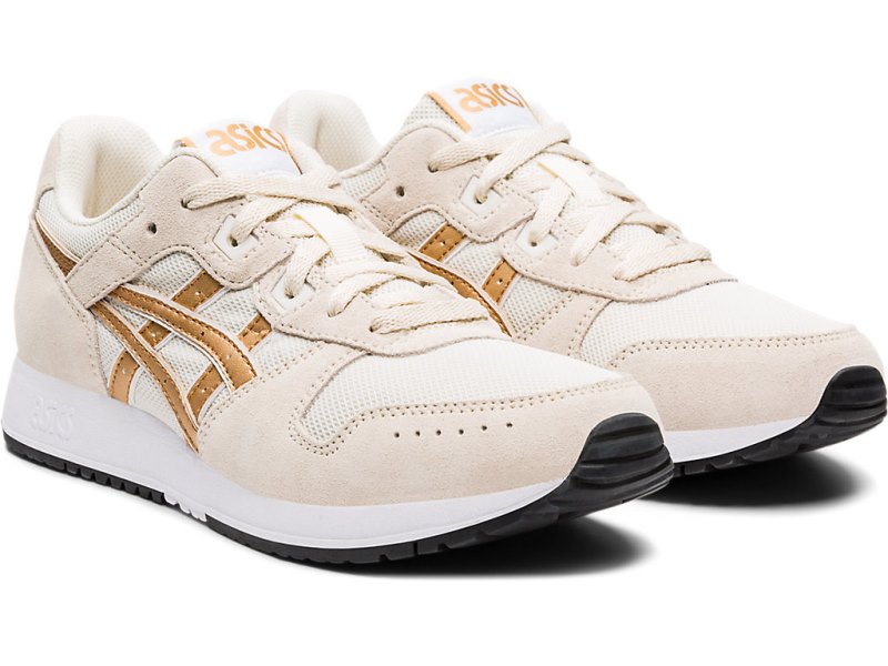 Women's Asics Lyte Classic Sneakers Birch/Pure Gold Canada | CA4780-838