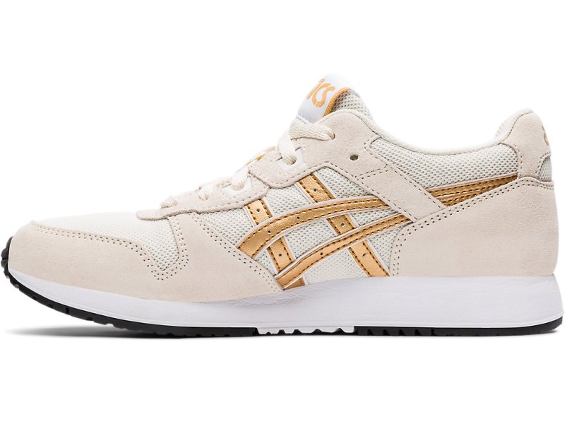 Women's Asics Lyte Classic Sneakers Birch/Pure Gold Canada | CA4780-838