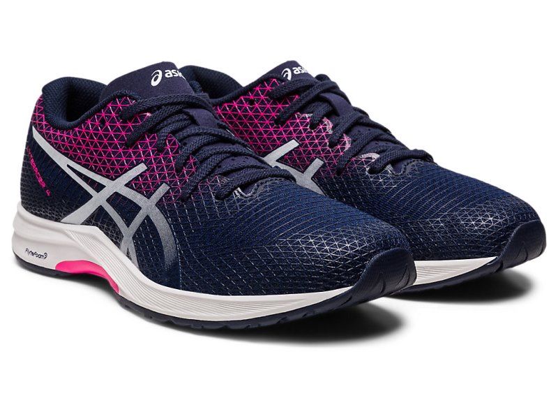 Women's Asics LyterACEr 4 Running Shoes Midnight/White Canada | CA8622-869