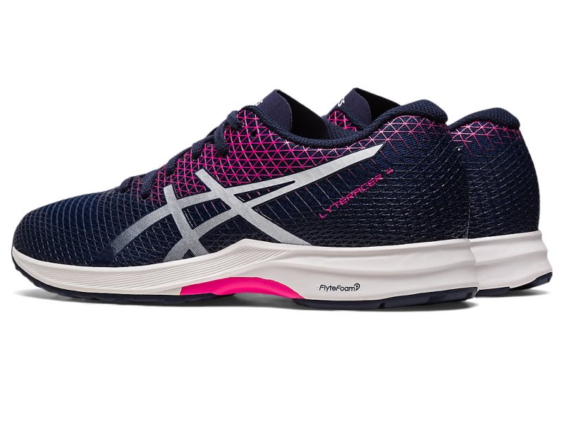 Women's Asics LyterACEr 4 Running Shoes Midnight/White Canada | CA8622-869