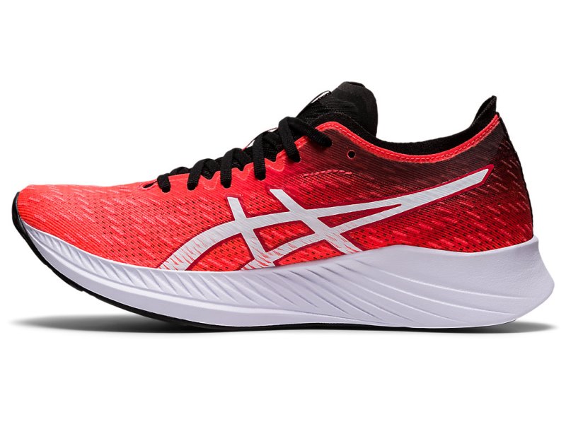 Women's Asics Magic Speed Running Shoes Sunrise Red/White Canada | CA5662-981