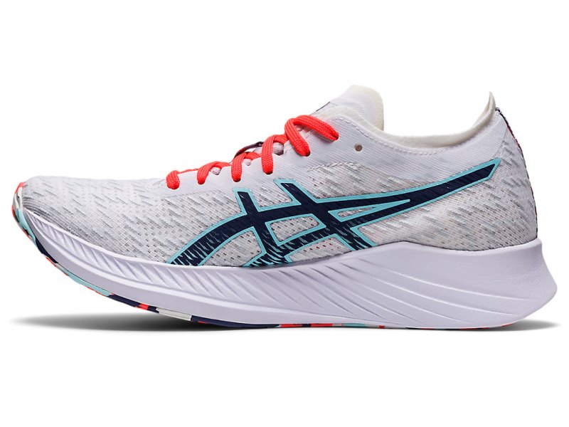 Women's Asics Magic Speed Running Shoes White/Thunder Blue Canada | CA9044-207