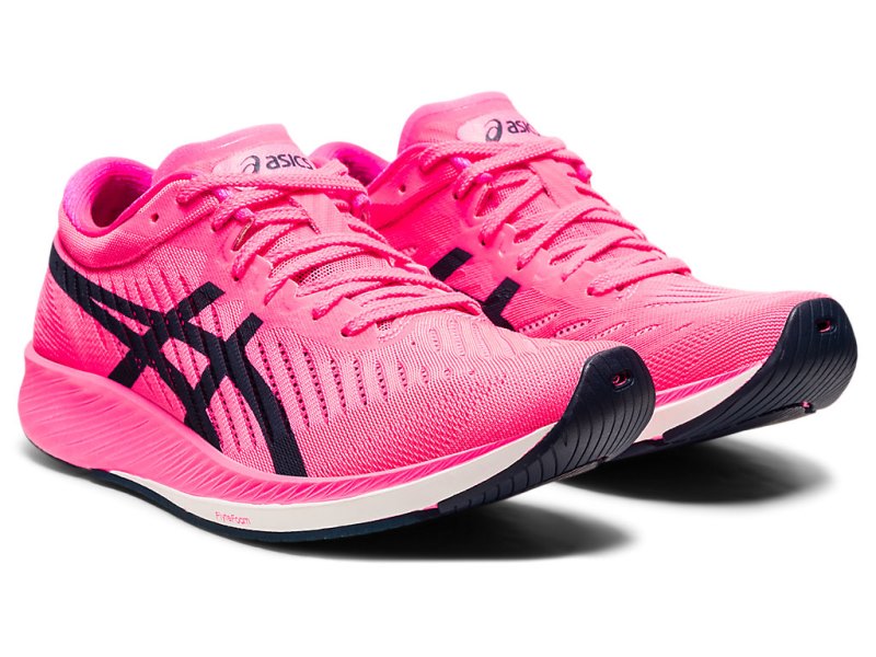 Women's Asics MetarACEr Running Shoes Hot Pink/French Blue Canada | CA1234-119