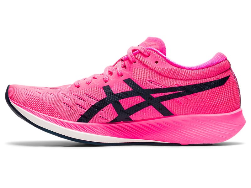 Women's Asics MetarACEr Running Shoes Hot Pink/French Blue Canada | CA1234-119