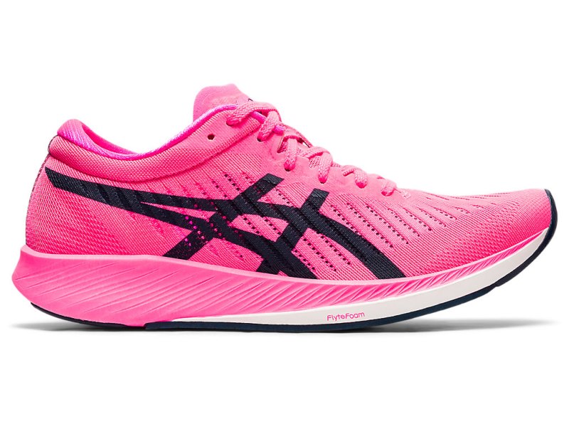 Women\'s Asics MetarACEr Running Shoes Hot Pink/French Blue Canada | CA1234-119