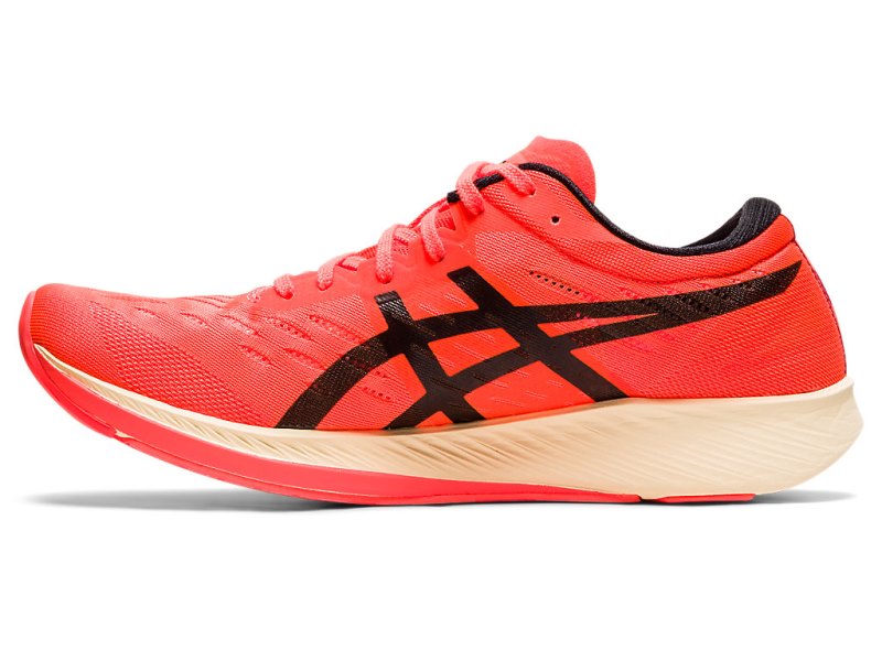 Women's Asics MetarACEr Tokyo Running Shoes Sunrise Red/Black Canada | CA9034-880