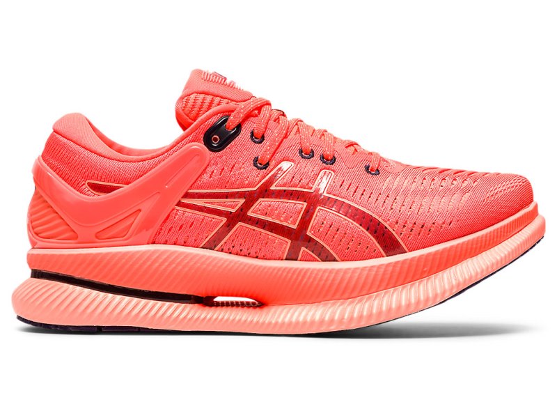 Women\'s Asics Metaride Running Shoes Sunrise Red/Midnight Canada | CA1770-353