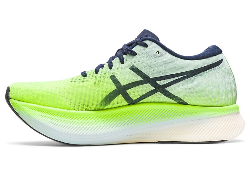 Women's Asics Metaspeed Sky Running Shoes Hazard Green/Sky Canada | CA4973-344