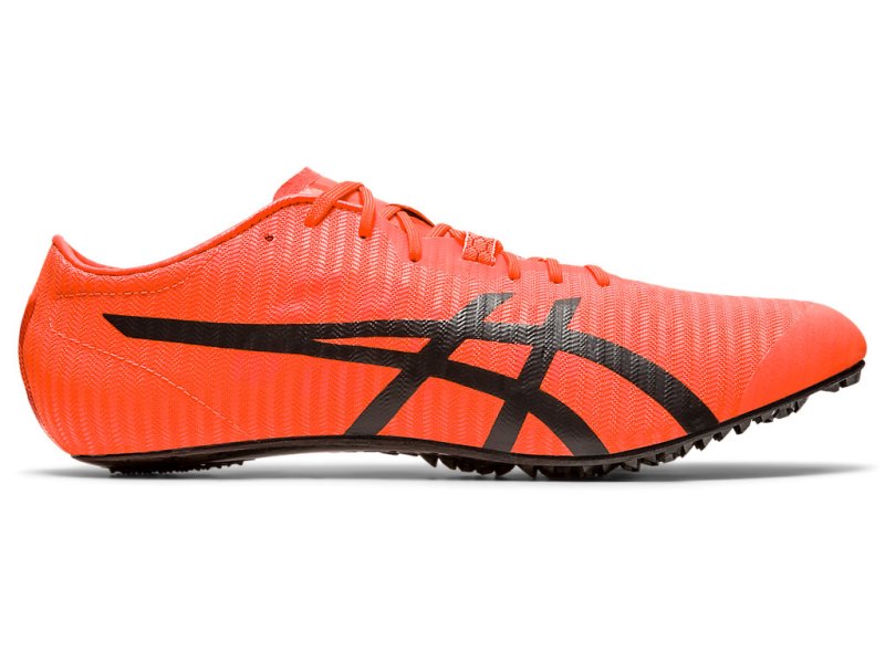 Women\'s Asics Metasprint Tokyo Running Shoes Sunrise Red/Eclipse Black Canada | CA6973-427