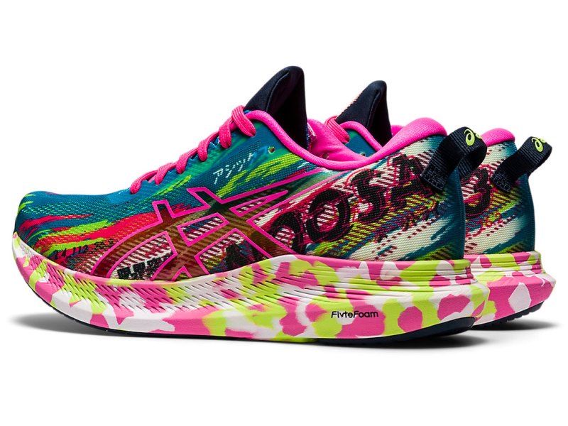 Women's Asics Noosa Tri 13 Running Shoes Digital Aqua/Hot Pink Canada | CA5131-283