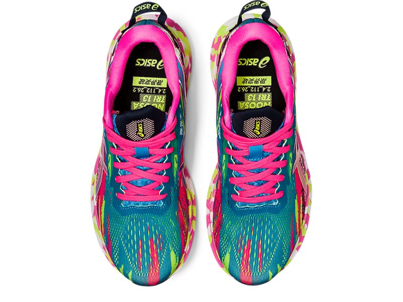 Women's Asics Noosa Tri 13 Running Shoes Digital Aqua/Hot Pink Canada | CA5131-283