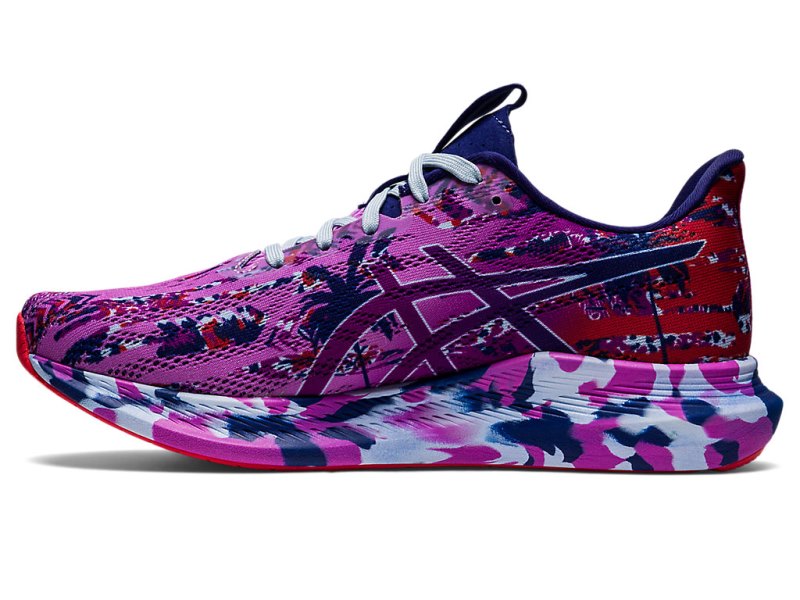 Women's Asics Noosa Tri 14 Running Shoes Lavender Glow/Soft Sky Canada | CA2644-667