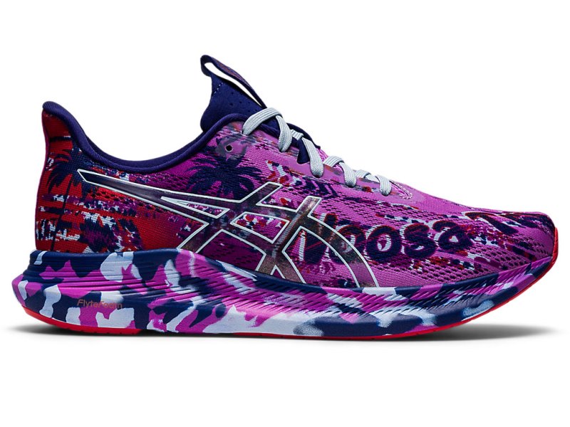 Women\'s Asics Noosa Tri 14 Running Shoes Lavender Glow/Soft Sky Canada | CA2644-667