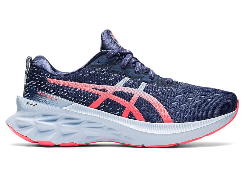 Women\'s Asics Novablast 2 Running Shoes Thunder Blue/Soft Sky Canada | CA3135-473