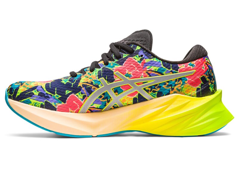 Women's Asics Novablast 3 Lite-show Running Shoes Lime Zest/Lite Show Canada | CA9178-122