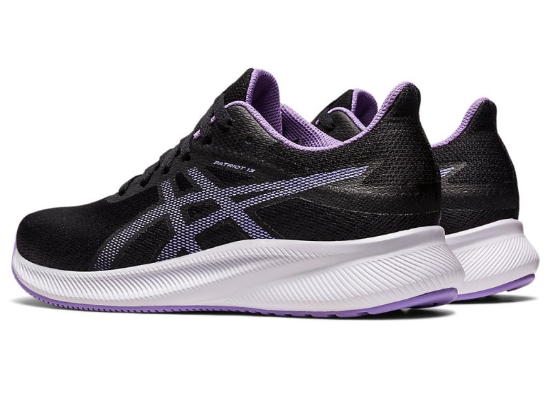 Women's Asics Patriot 13 Running Shoes Black/Digital Violet Canada | CA1399-907