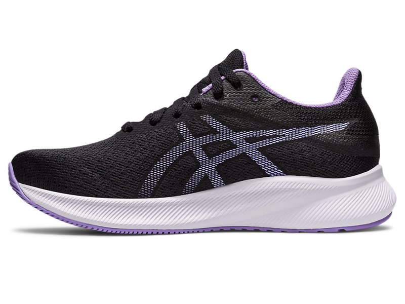 Women's Asics Patriot 13 Running Shoes Black/Digital Violet Canada | CA1399-907