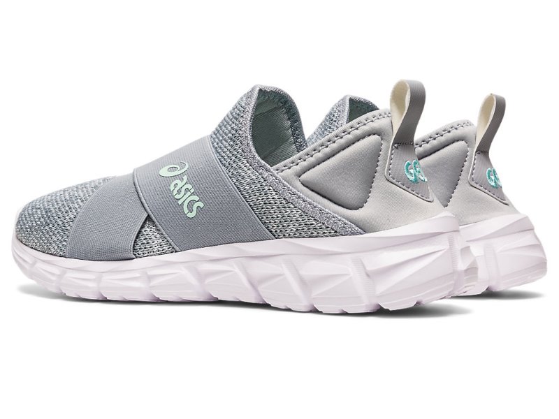 Women's Asics Quantum Lyte Slip-on Sneakers Piedmont Grey/Piedmont Grey Canada | CA2267-110