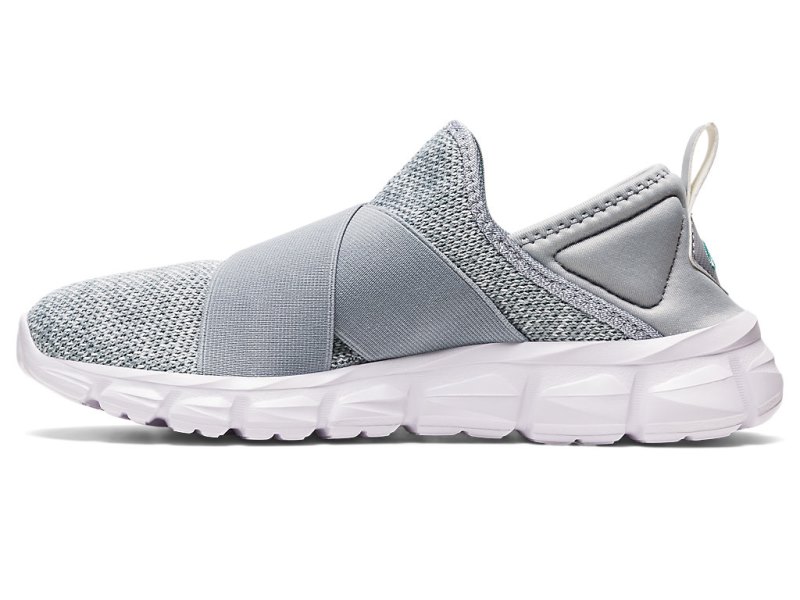 Women's Asics Quantum Lyte Slip-on Sneakers Piedmont Grey/Piedmont Grey Canada | CA2267-110