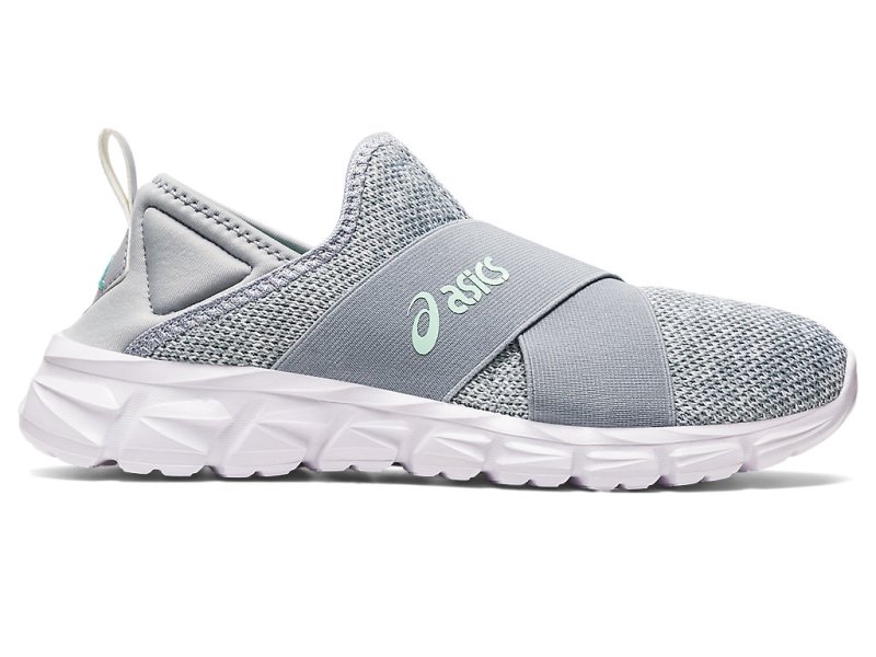 Women\'s Asics Quantum Lyte Slip-on Sneakers Piedmont Grey/Piedmont Grey Canada | CA2267-110